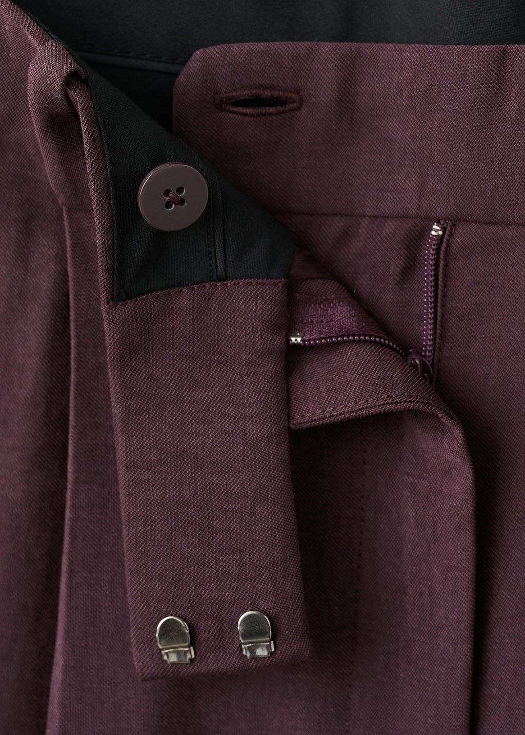 Mango trousers veronica in purple brown - Image 11
