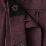 Mango trousers veronica in purple brown - Image 11