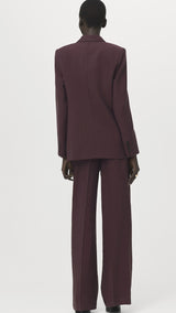 Mango trousers veronica in purple brown - Image 12
