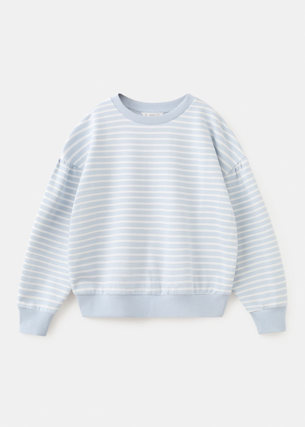 Mango sweatshirt blue in celestial - Image 1