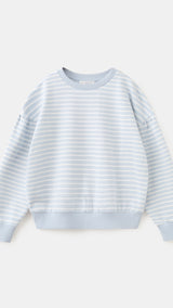 Mango sweatshirt blue in celestial - Image 1