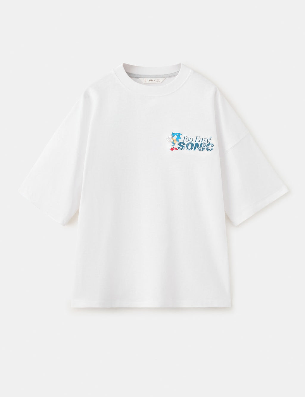 Mango t-shirt soncrew in white - Image 2