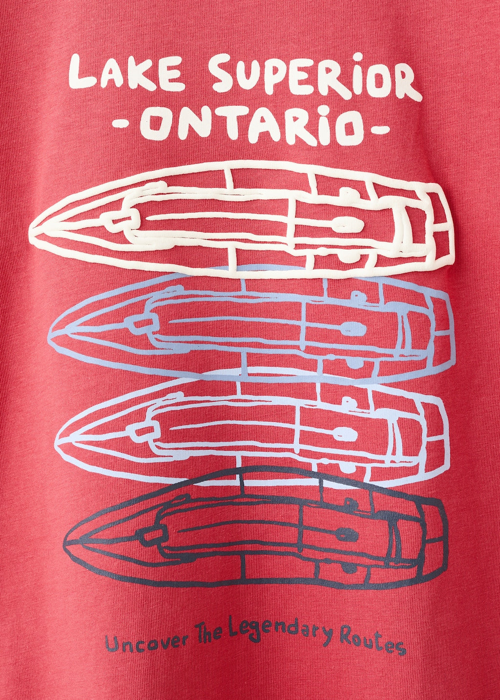 Mango t-shirt fbarcas in red - Image 5