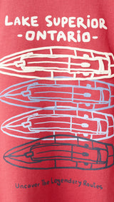Mango t-shirt fbarcas in red - Image 5