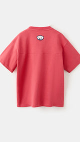 Mango t-shirt fbarcas in red - Image 6