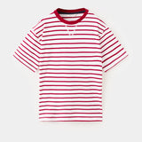 Mango t-shirt fclassic in red-021