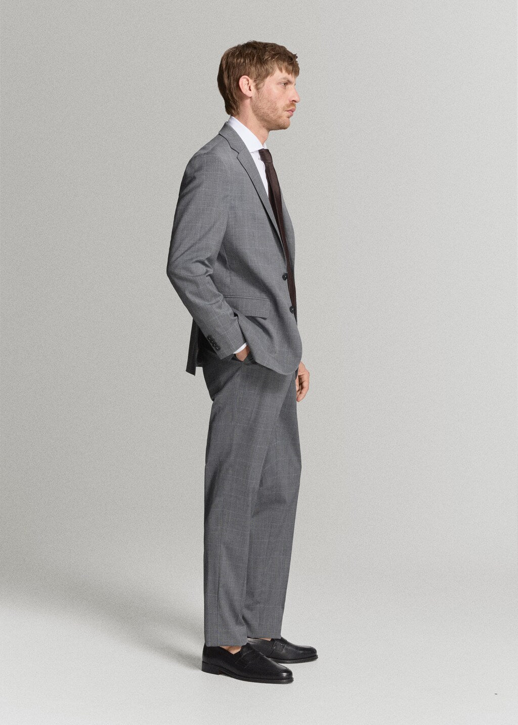 Mango blazer london in grey - Image 5