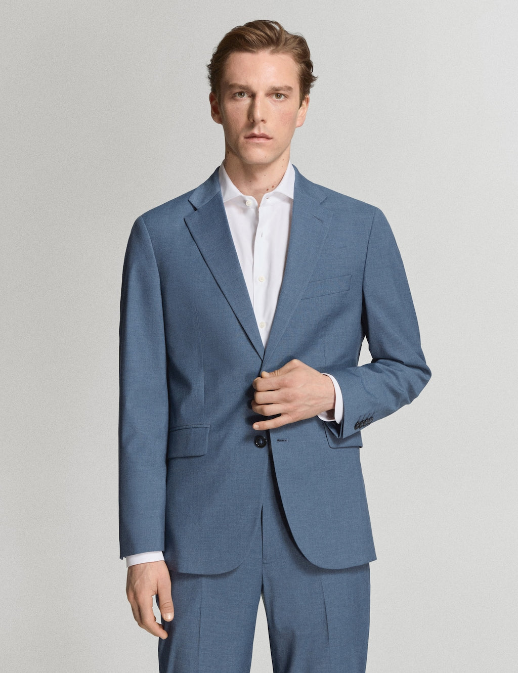 Mango blazer milan in indigo - Image 1