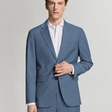 Mango blazer milan in indigo - Image 1