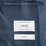 Mango blazer milan in indigo - Image 3