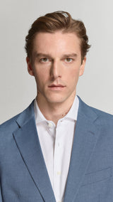 Mango blazer milan in indigo - Image 4