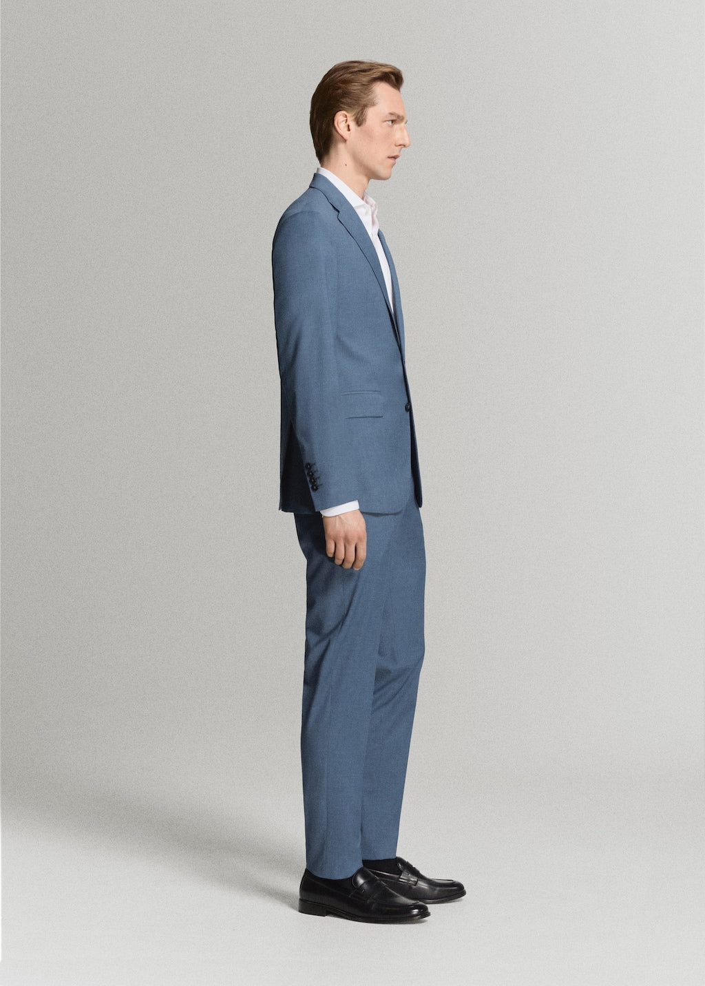 Mango blazer milan in indigo - Image 5