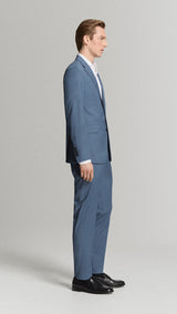 Mango blazer milan in indigo - Image 5