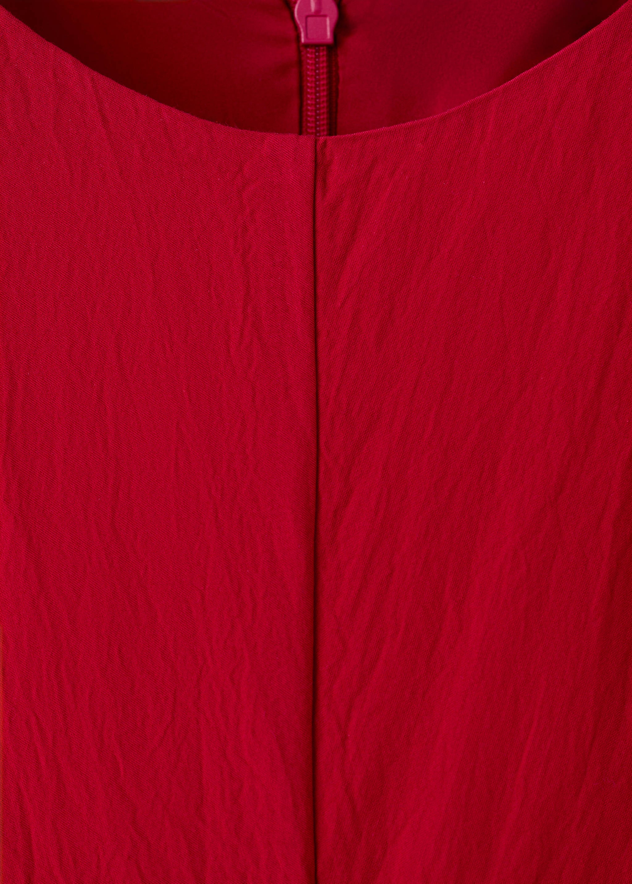 Mango dress red2 in red