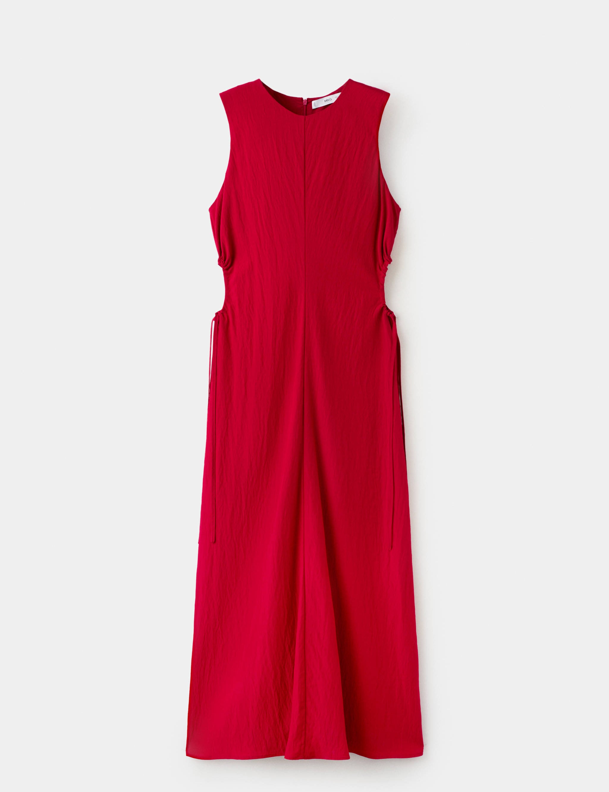 Mango dress red2 in red