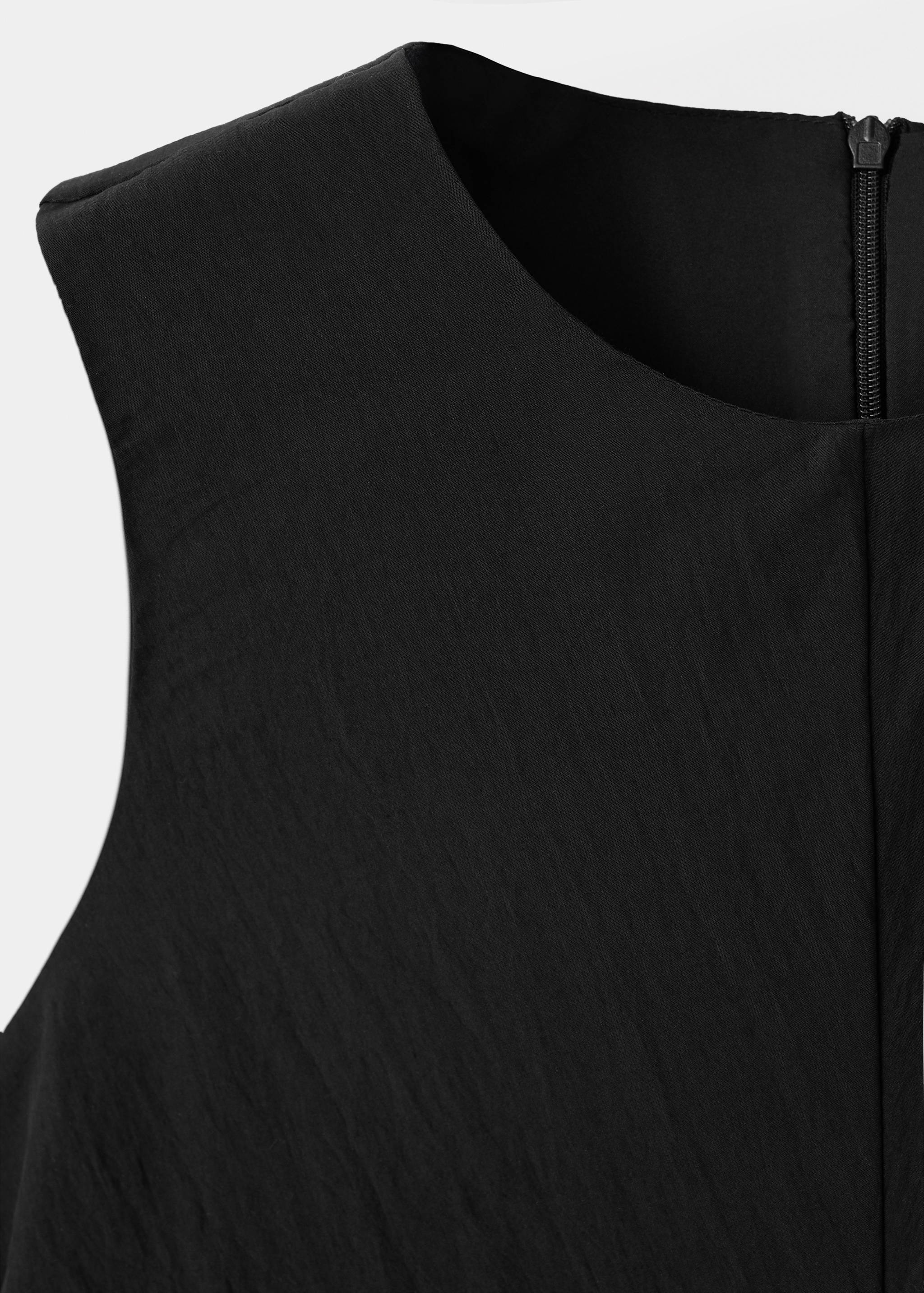 Mango dress red2 in black