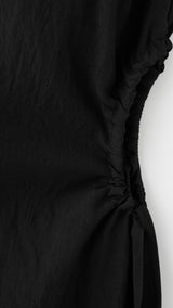 Mango dress red2 in black