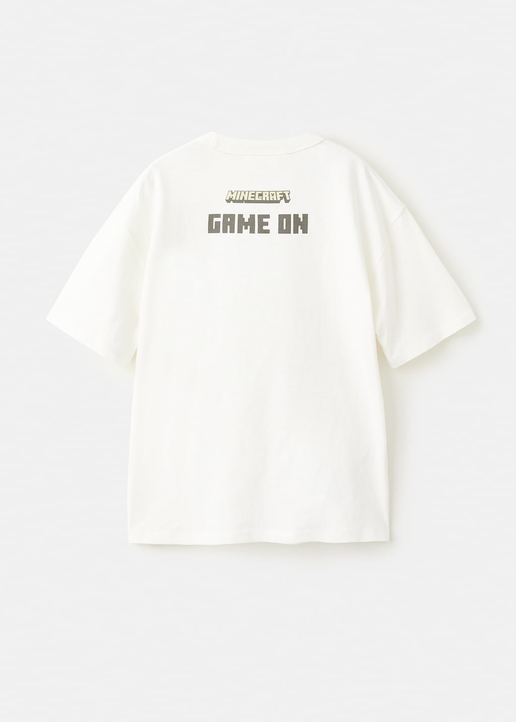 Mango t-shirt minecraw in off white - Image 4