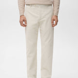 Mango trousers pierre in off white-002
