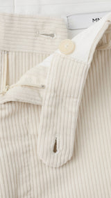 Mango trousers pierre in off white-023