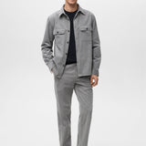 Mango trousers pierre in light vigore grey-001