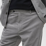 Mango trousers pierre in light vigore grey-004