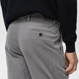 Mango trousers pierre in light vigore grey-008