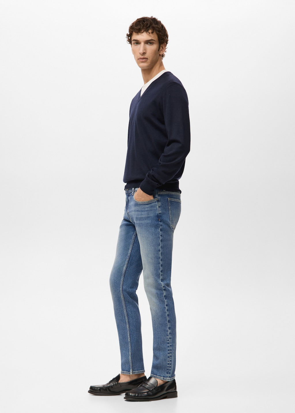 Mango jeans jan in dark denim - Image 5