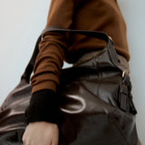 Mango shoulder bag lua in khaki - Image 1