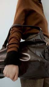 Mango shoulder bag lua in khaki - Image 1