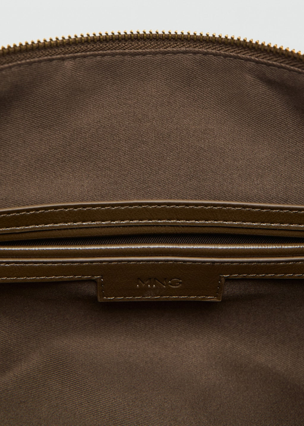 Mango shoulder bag lua in khaki - Image 4
