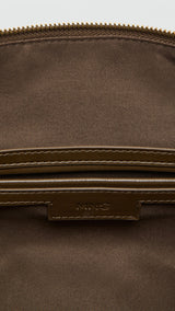 Mango shoulder bag lua in khaki - Image 4