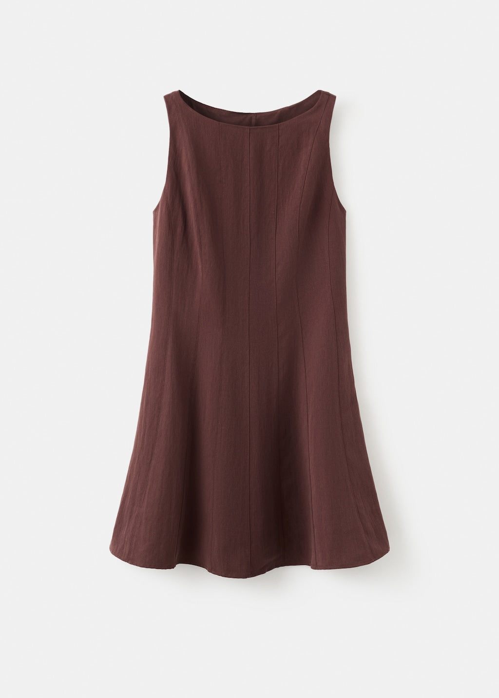 Mango dress lotus in brown - Image 2