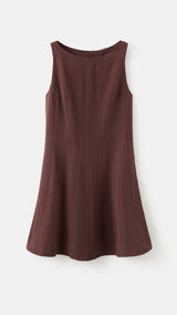 Mango dress lotus in brown - Image 2