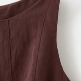Mango dress lotus in brown - Image 5