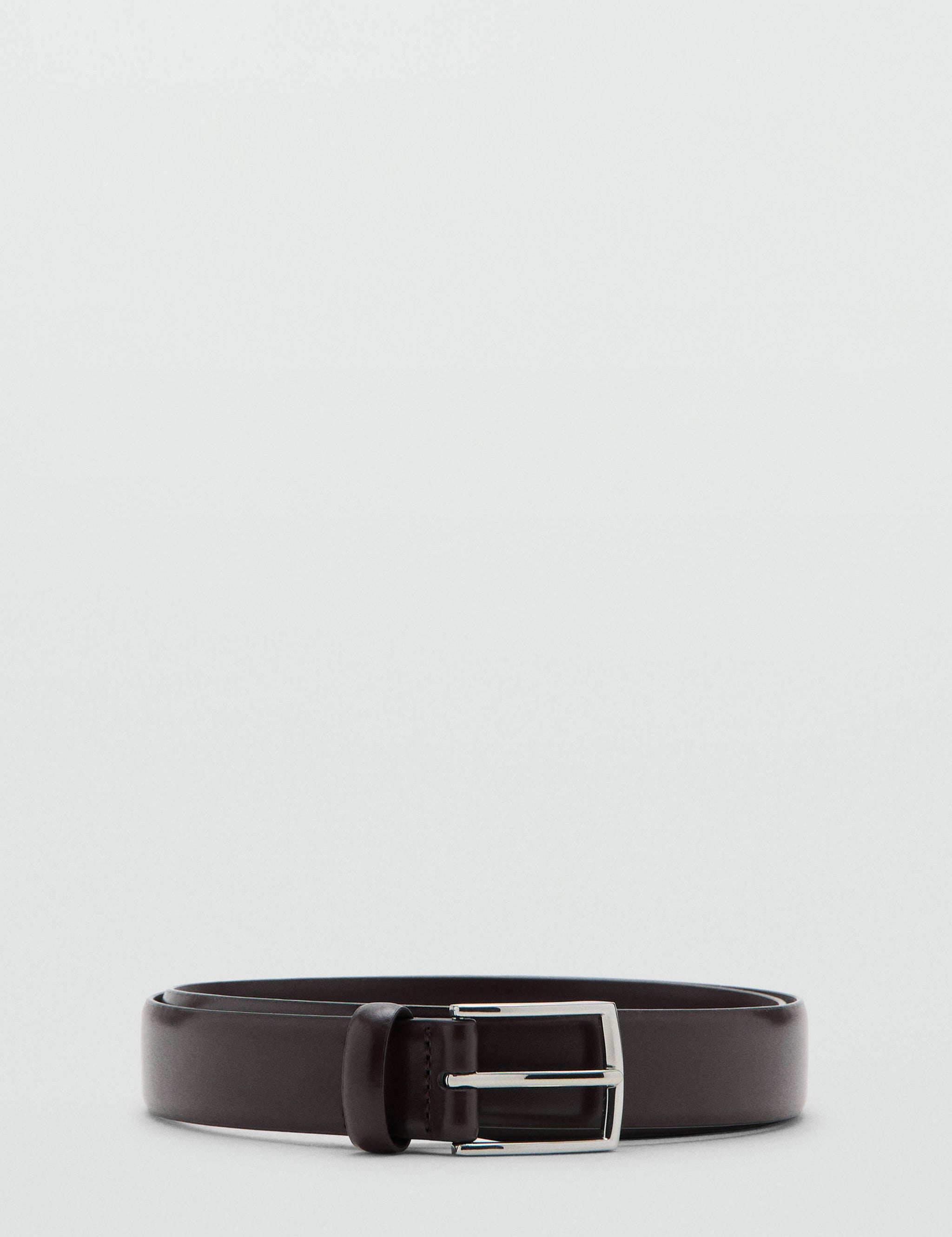Mango belt basic in brown-051