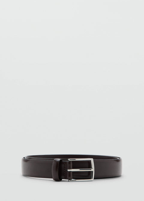 Mango belt basic in brown