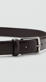 Mango belt basic in brown-052