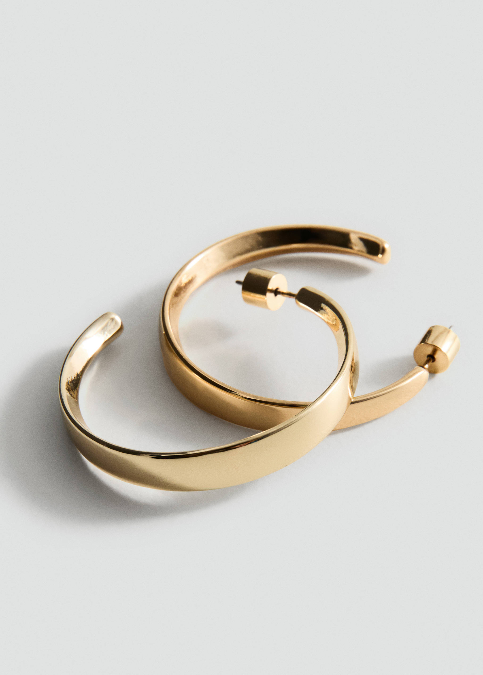 Mango earrings danae in gold-052