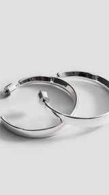 Mango earrings danae in silver-052