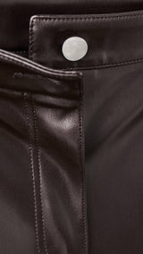 Mango trousers connie in chocolate