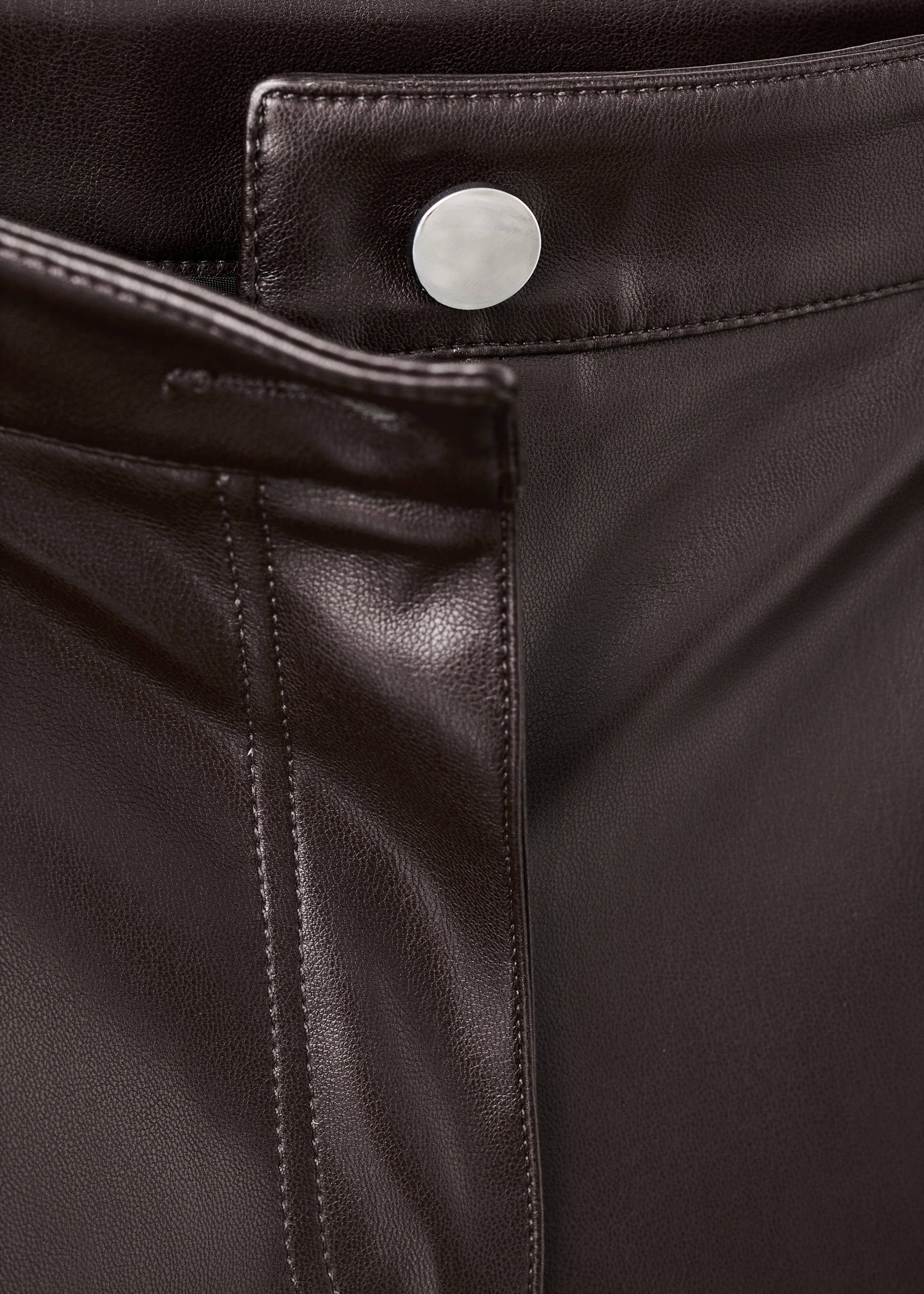 Mango trousers connie in chocolate