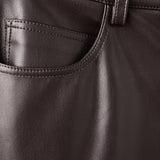Mango trousers connie in chocolate