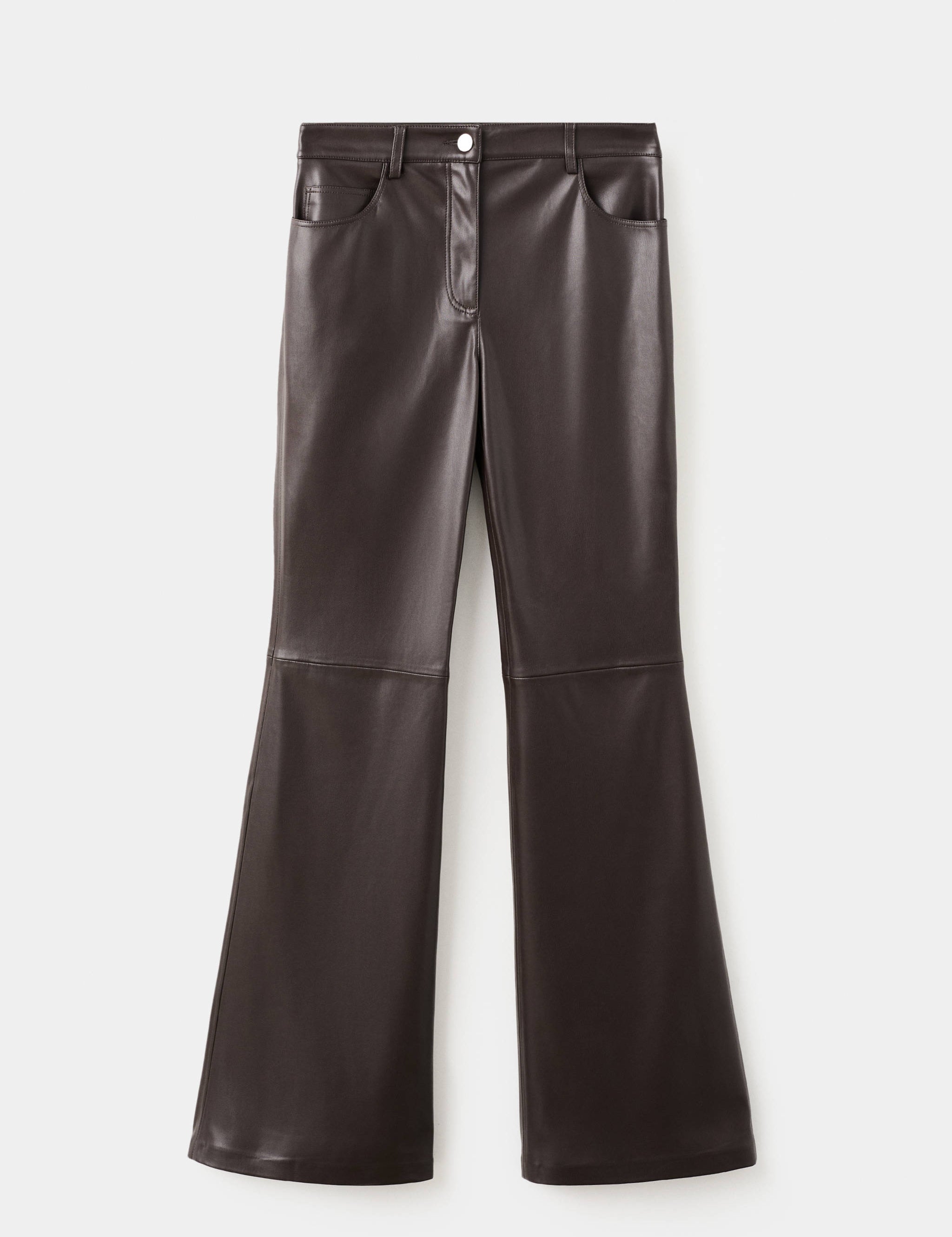 Mango trousers connie in chocolate
