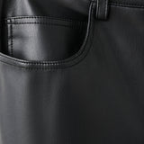 Mango trousers connie in black