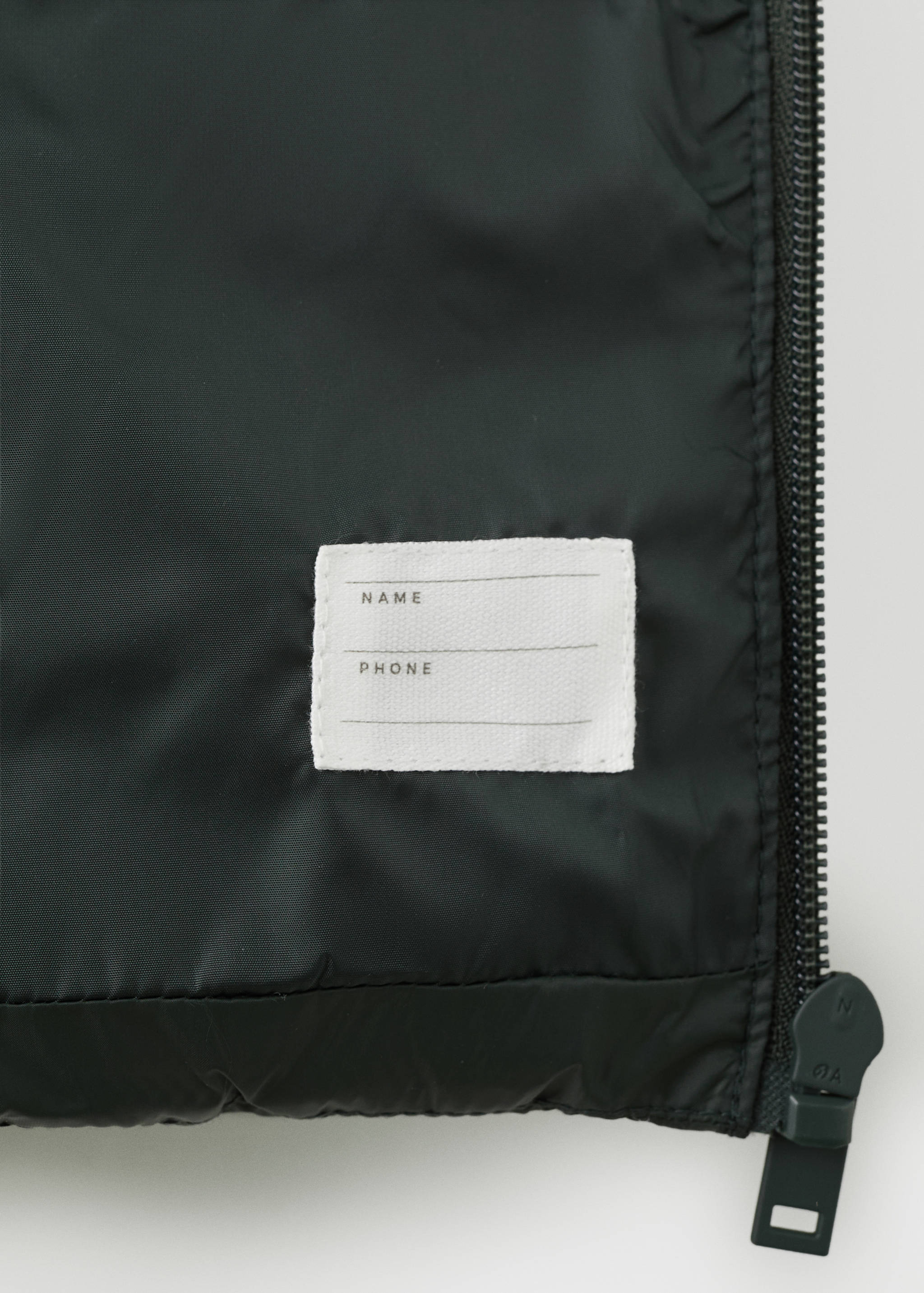 Mango outer vest alvaro in khaki