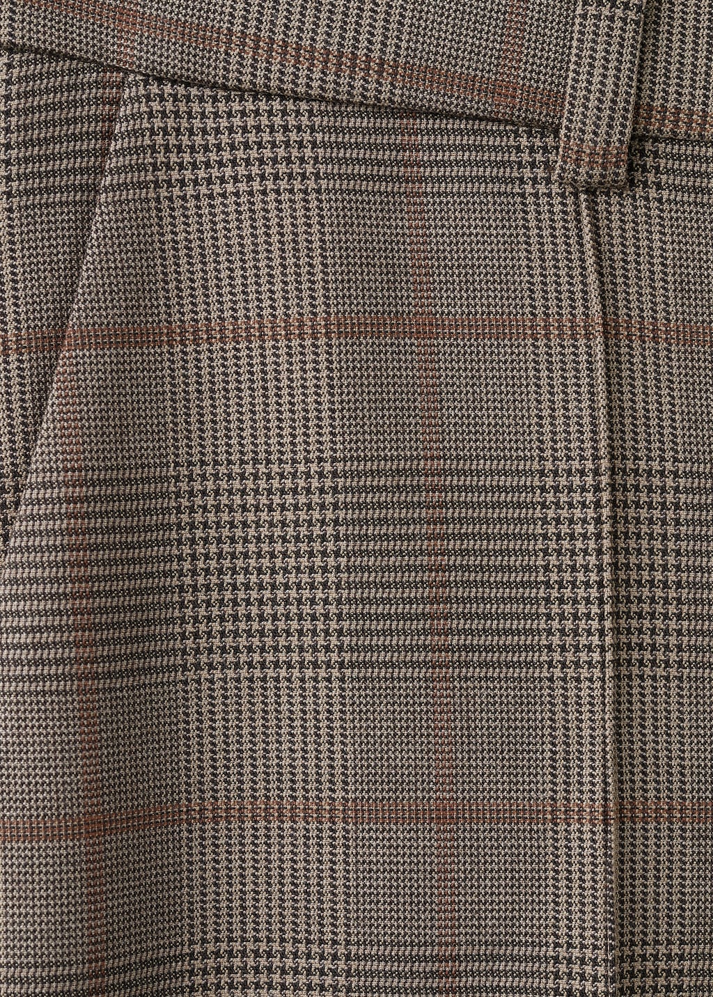 Mango trousers monet in brown - Image 3