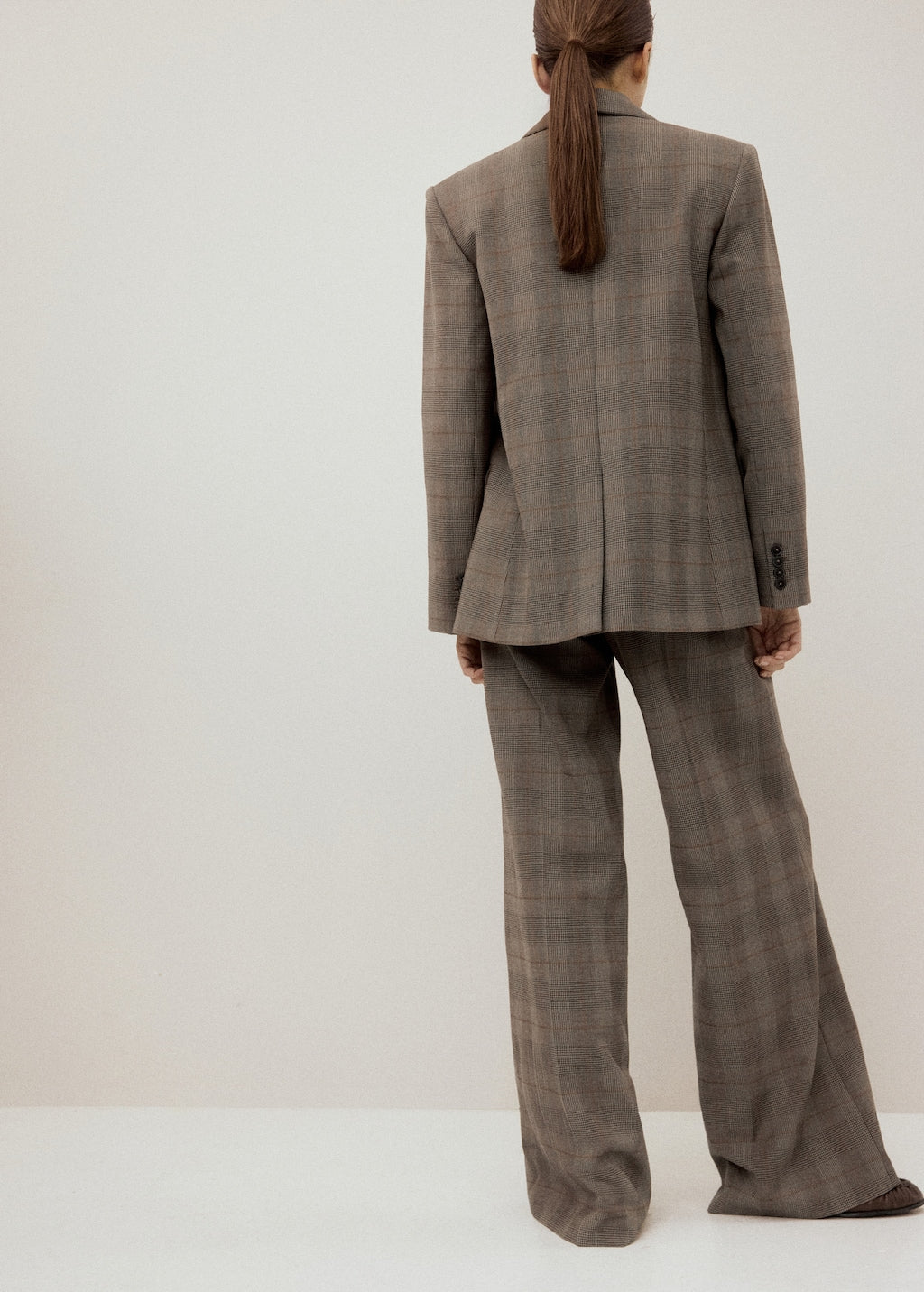 Mango trousers monet in brown - Image 6