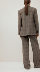 Mango trousers monet in brown - Image 6