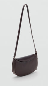 Mango crossbody bag fortuna in chocolate - Image 1